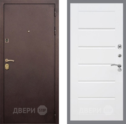 Дверь Рекс (REX) Лайт 3К Сити Белый ясень в Луховицах