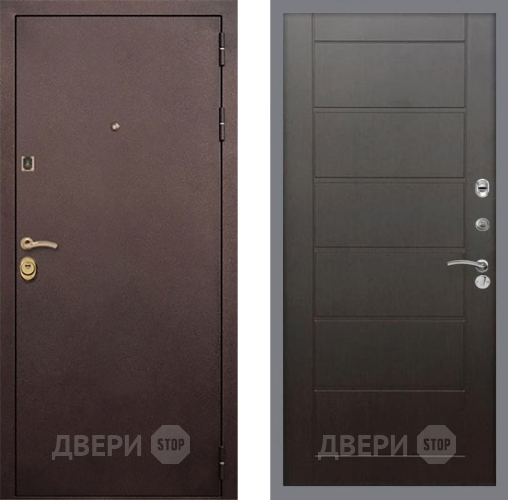 Входная металлическая Дверь Рекс (REX) Лайт 3К Сити Венге в Луховицах