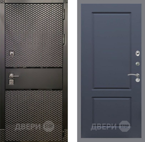 Дверь Рекс (REX) 15 Черный Кварц FL-117 Силк титан в Луховицах