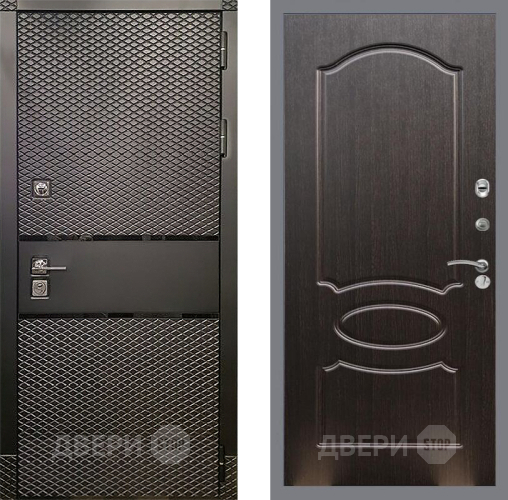 Дверь Рекс (REX) 15 Черный Кварц FL-128 Венге светлый в Луховицах