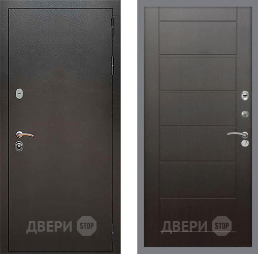 Дверь Рекс (REX) 5 Серебро Антик Сити Венге в Луховицах