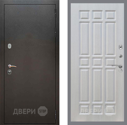 Дверь Рекс (REX) 5 Серебро Антик FL-33 Лиственница беж в Луховицах