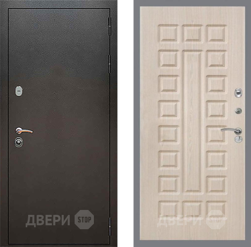 Дверь Рекс (REX) 5 Серебро Антик FL-183 Беленый дуб в Луховицах