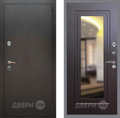 Дверь Рекс (REX) 5 Серебро Антик FLZ-120 Венге в Луховицах