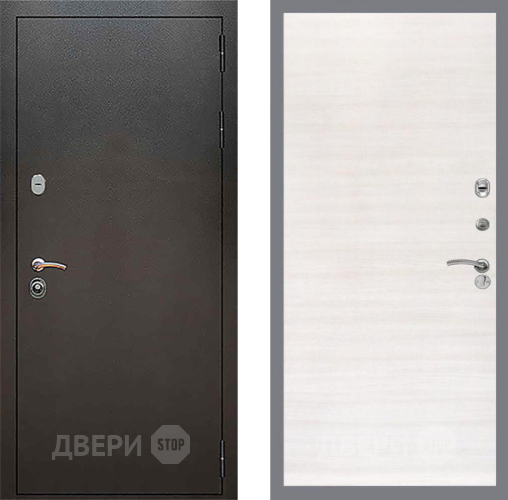 Входная металлическая Дверь Рекс (REX) 5 Серебро Антик GL Акация в Луховицах
