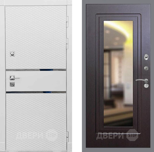 Входная металлическая Дверь Рекс (REX) 15 Силк Сноу FLZ-120 Венге в Луховицах