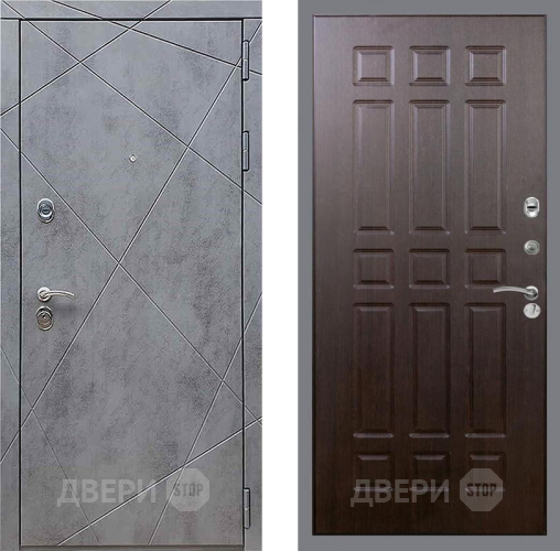 Дверь Рекс (REX) 13 Бетон Темный FL-33 Венге в Луховицах