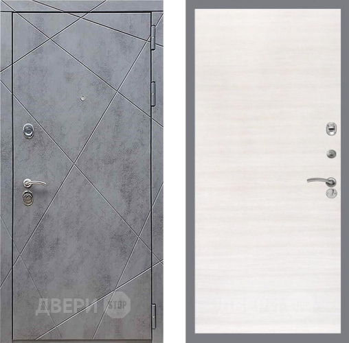 Дверь Рекс (REX) 13 Бетон Темный GL Акация в Луховицах