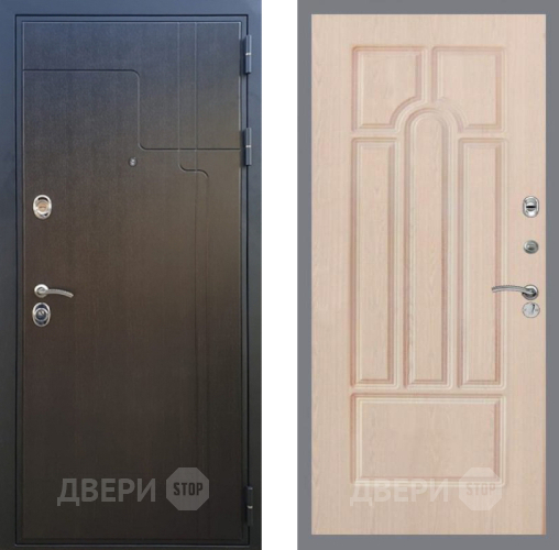 Входная металлическая Дверь Рекс (REX) Премиум-246 FL-58 Беленый дуб в Луховицах
