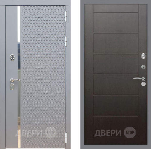 Входная металлическая Дверь Рекс (REX) 24 Сити Венге в Луховицах