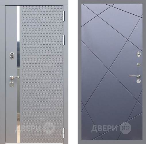Дверь Рекс (REX) 24 FL-291 Силк титан в Луховицах