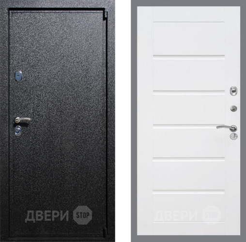 Входная металлическая Дверь Рекс (REX) 3 Сити Белый ясень в Луховицах