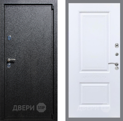 Входная металлическая Дверь Рекс (REX) 3 Смальта Силк Сноу в Луховицах