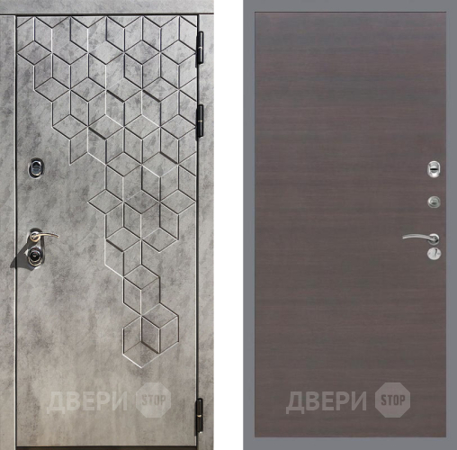 Дверь Рекс (REX) 23 GL венге поперечный в Луховицах