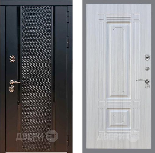 Входная металлическая Дверь Рекс (REX) 25 FL-2 Сандал белый в Луховицах