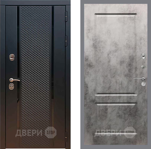 Дверь Рекс (REX) 25 FL-117 Бетон темный в Луховицах