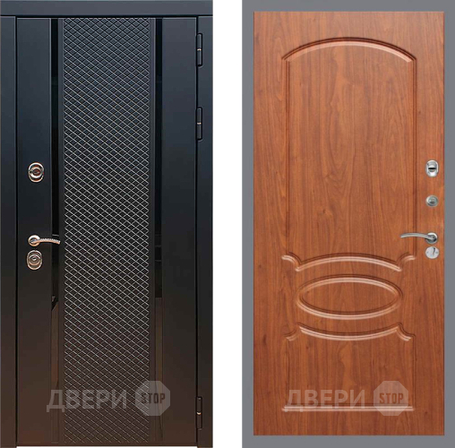 Входная металлическая Дверь Рекс (REX) 25 FL-128 Морёная берёза в Луховицах