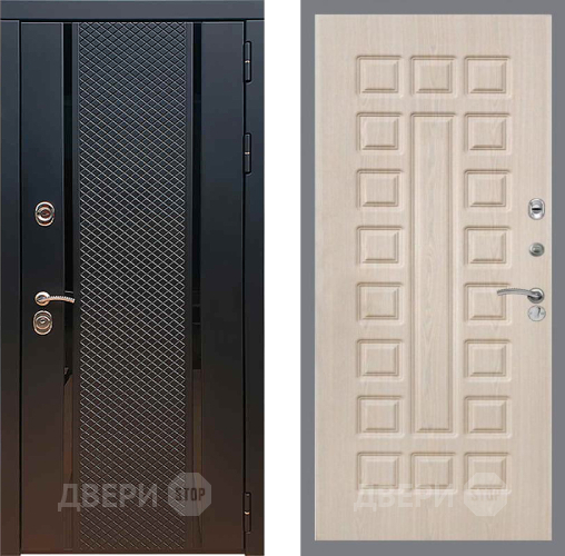 Входная металлическая Дверь Рекс (REX) 25 FL-183 Беленый дуб в Луховицах