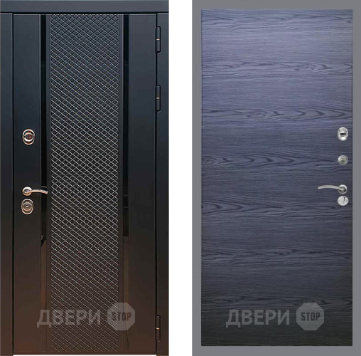 Дверь Рекс (REX) 25 GL Дуб тангенальный черный в Луховицах