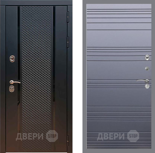 Дверь Рекс (REX) 25 Line Силк титан в Луховицах