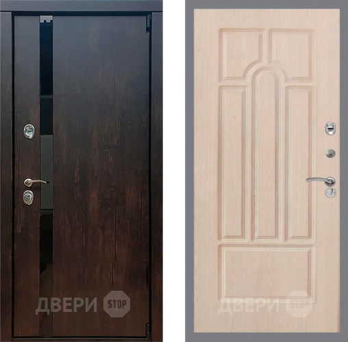 Входная металлическая Дверь Рекс (REX) 26 FL-58 Беленый дуб в Луховицах