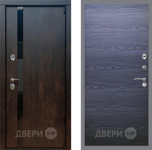 Дверь Рекс (REX) 26 GL Дуб тангенальный черный в Луховицах