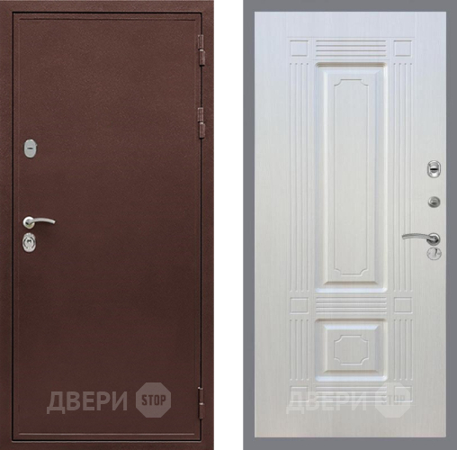 Дверь Рекс (REX) 5 металл 3 мм FL-2 Лиственница беж в Луховицах