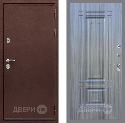 Дверь Рекс (REX) 5 металл 3 мм FL-2 Сандал грей в Луховицах